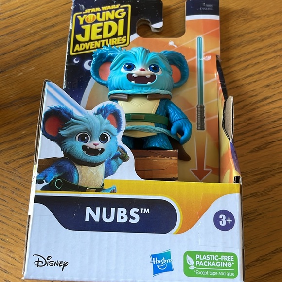 3 Star Wars Young Jedi Adventures Nubs LYS Kai Brightstar Action Figure Toys NWT - Picture 2 of 4
